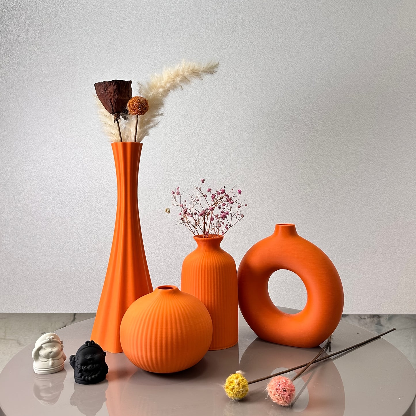 Modern Boho Style Vase Set