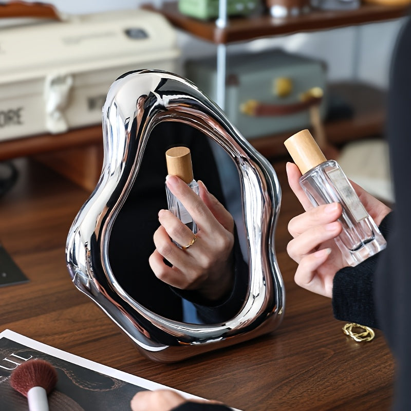 Wavy Cloud Mirror