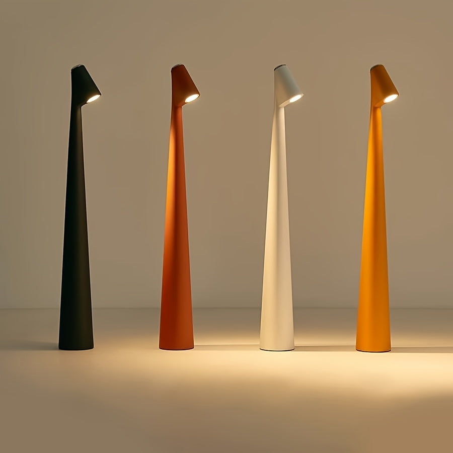 Sleek Cone Modern Touch-Controlled Table Lamp