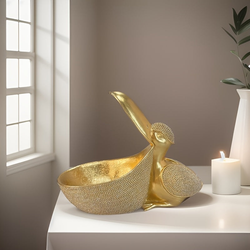 Art Decor Resin Pelican Sculpture