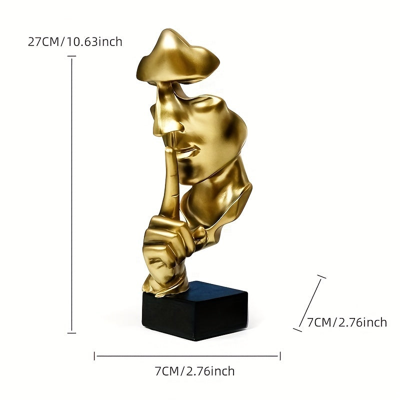 Elegant European Silent Thinker Statue