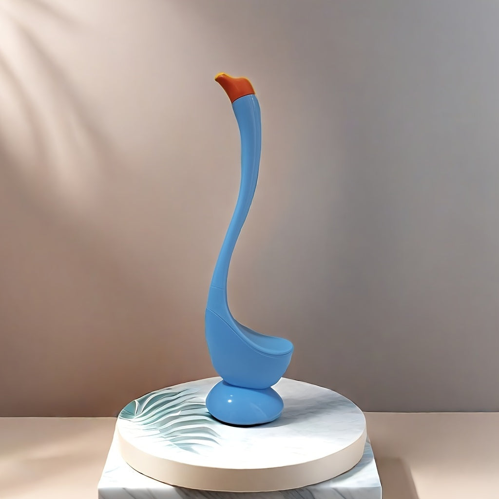 Modern Swan-Shaped Toilet Brush
