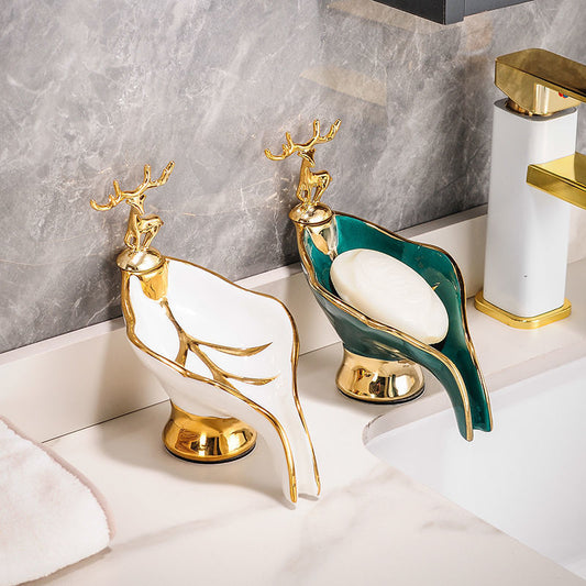 Leaf Shaped Soap Holder