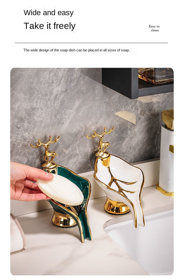 Leaf Shaped Soap Holder