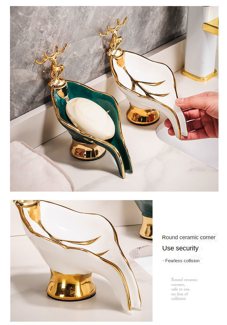 Leaf Shaped Soap Holder