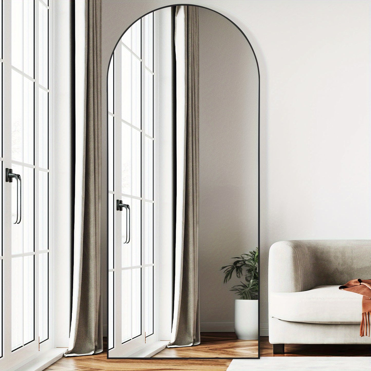 Modern Full Length Mirror with Stand