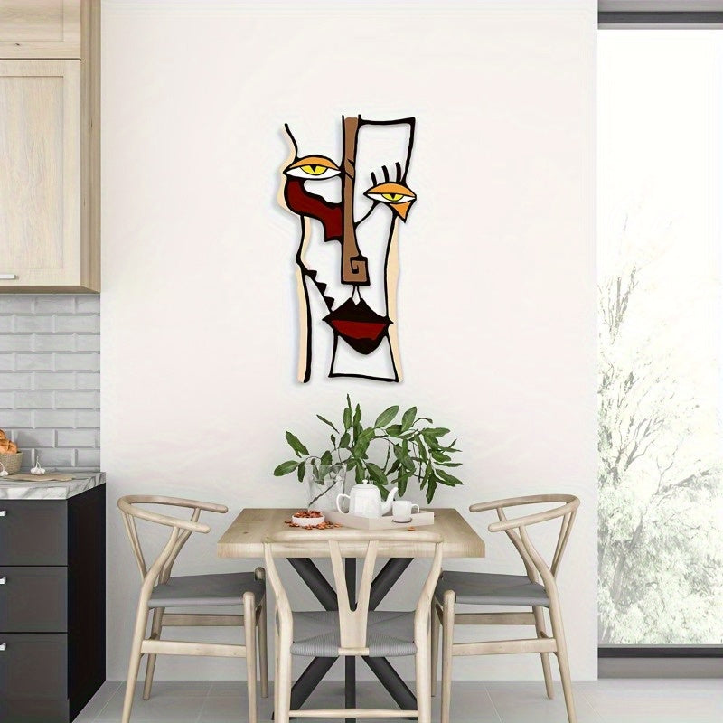 Abstract Picasso Style Wall Sculpture