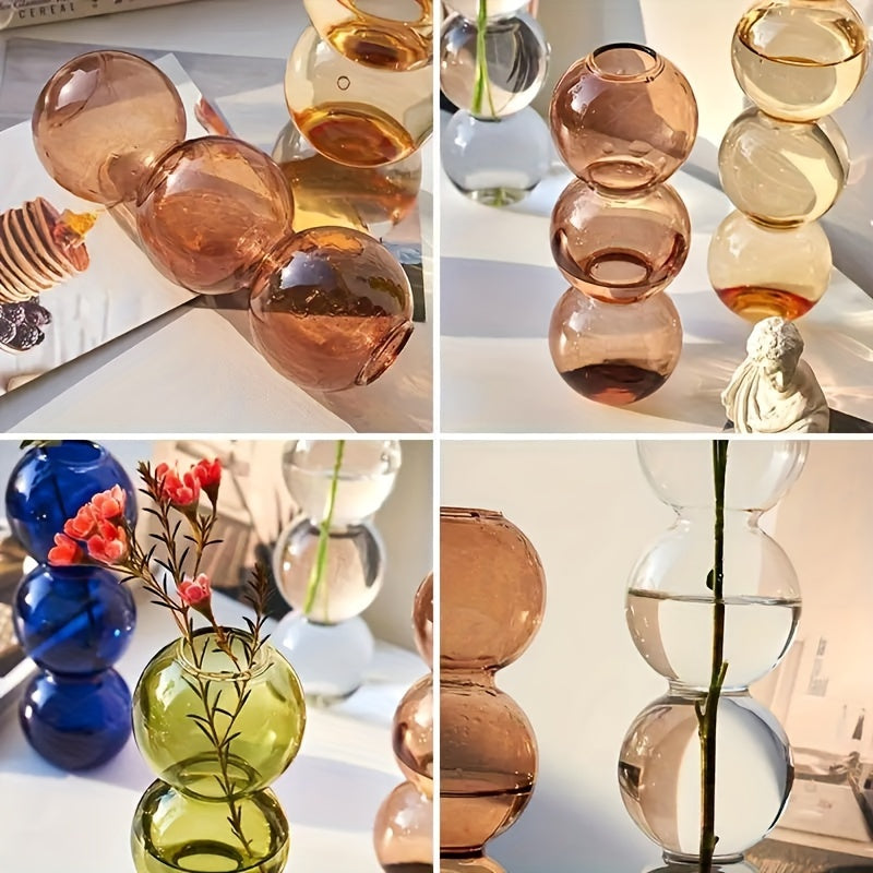 Chic Glass Bubble Vase