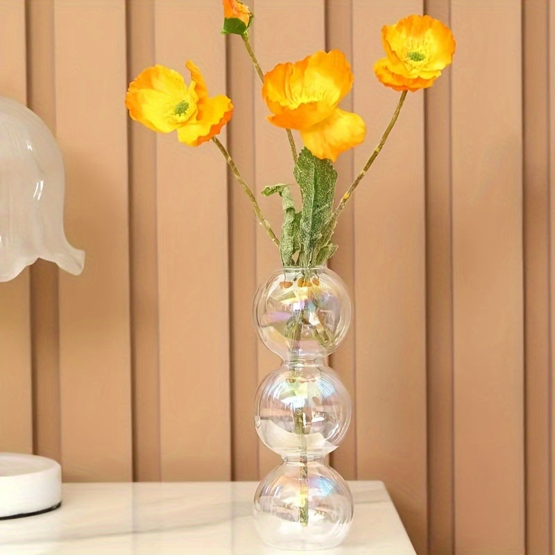 Chic Glass Bubble Vase