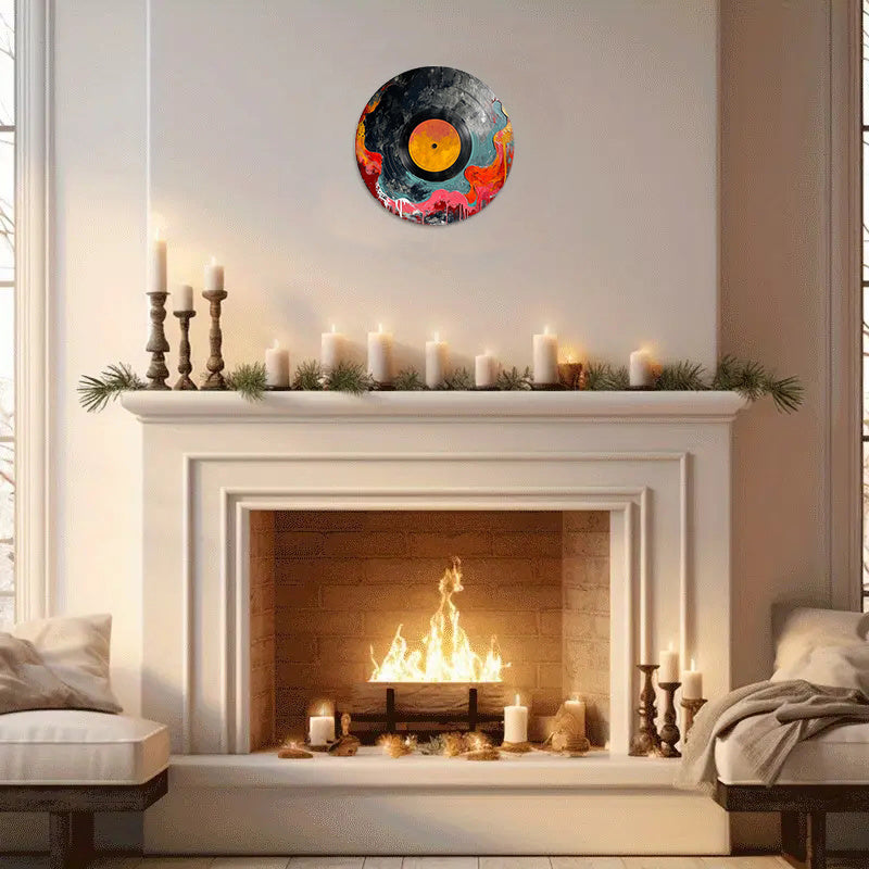 Vinyl Record Wall Sign
