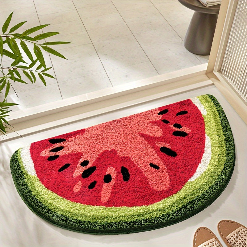 Aesthetic Decor Fruit Bath Mat