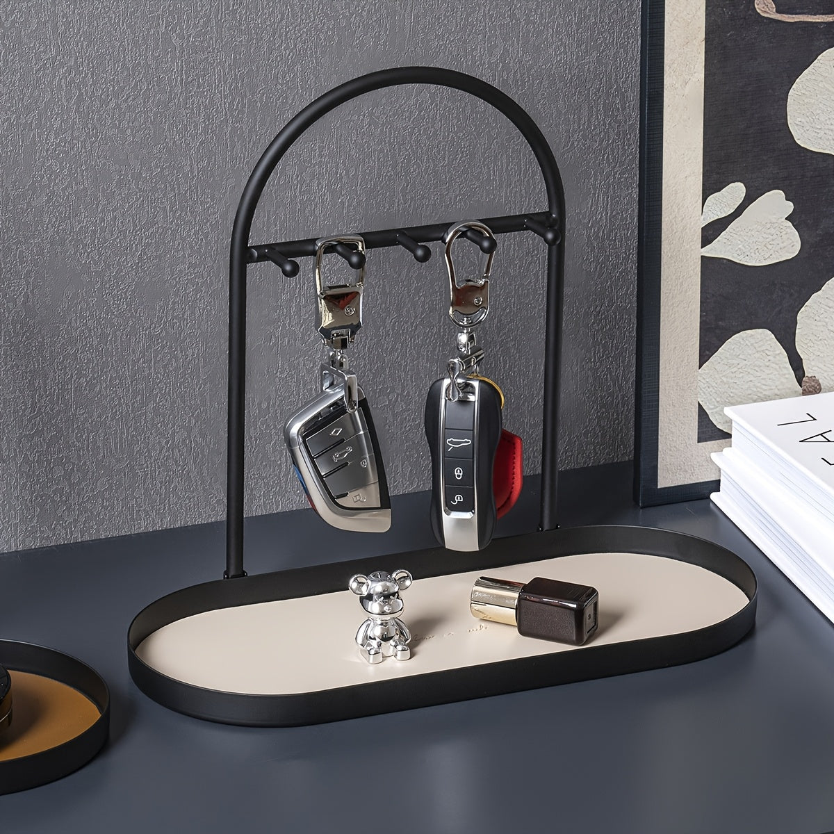 Modern Metal Key Holder & Organizer