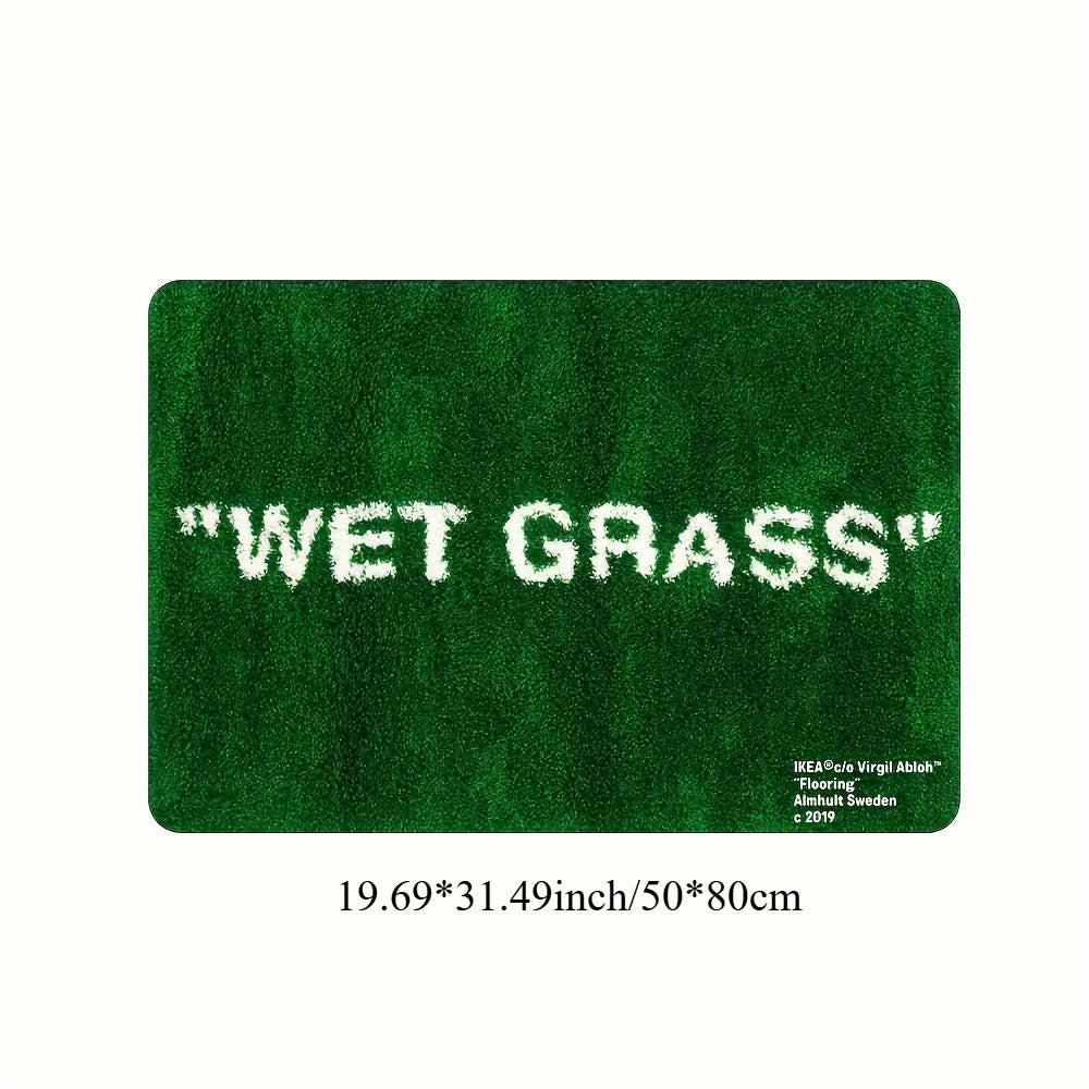 Wet Grass Rug