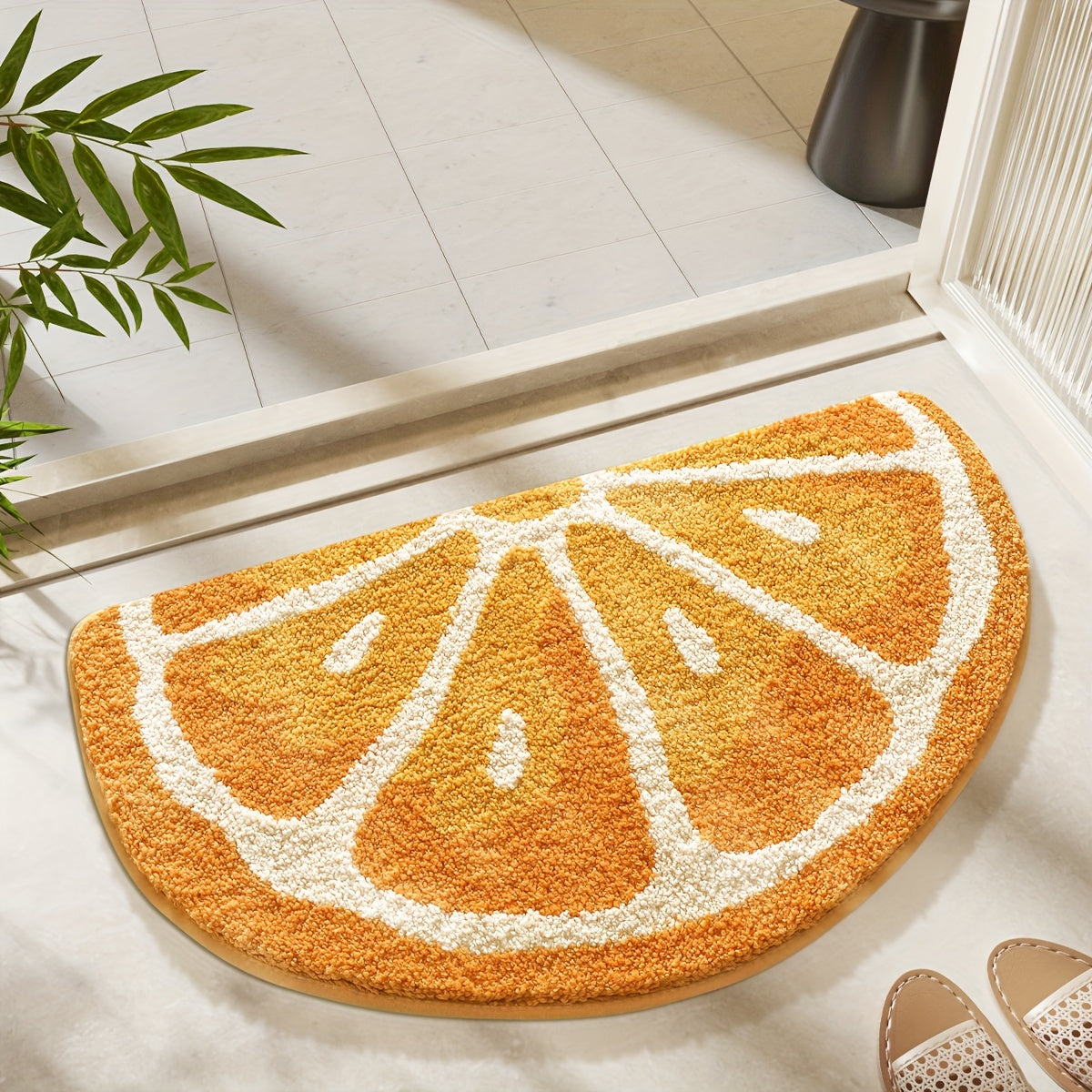 Aesthetic Decor Fruit Bath Mat
