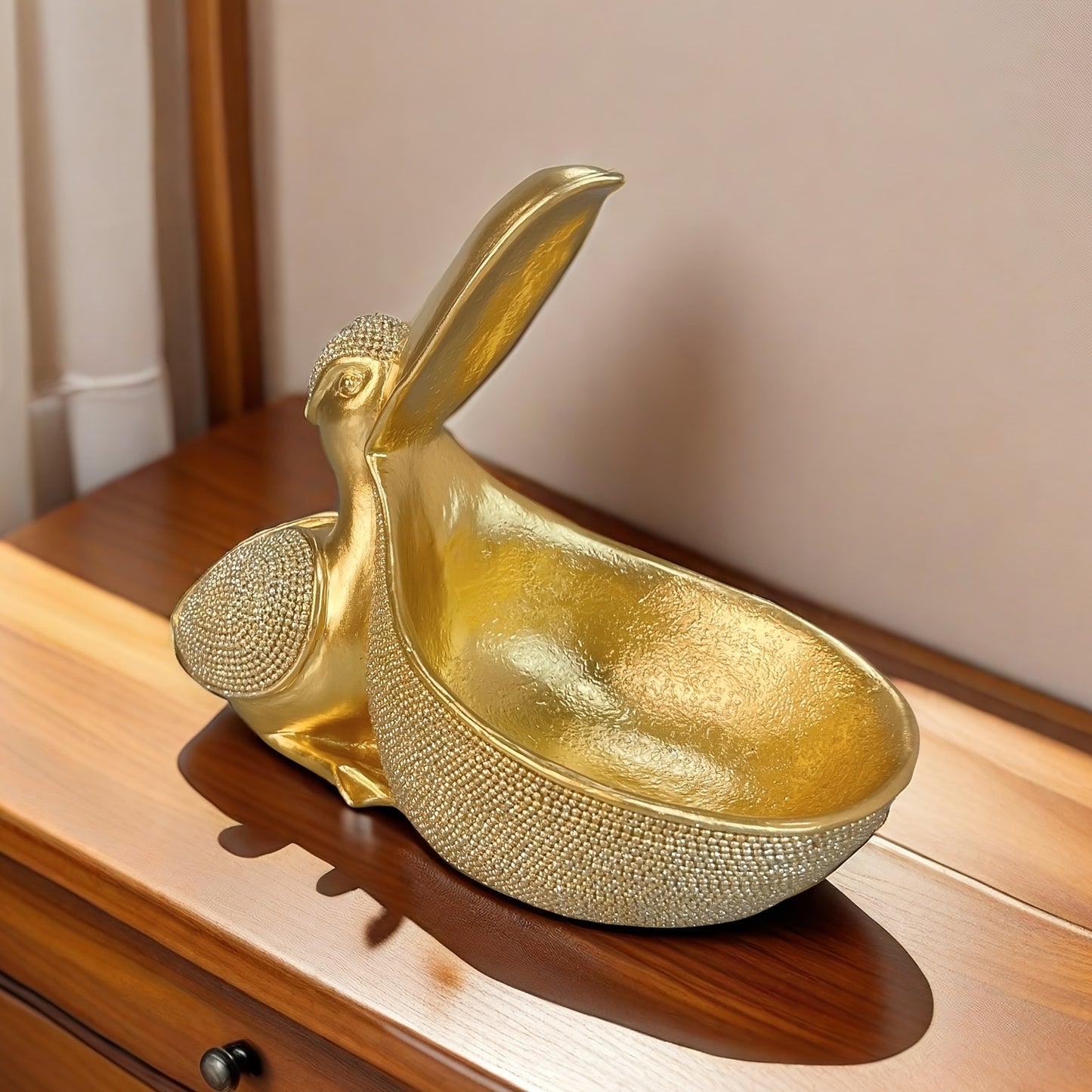Art Decor Resin Pelican Sculpture