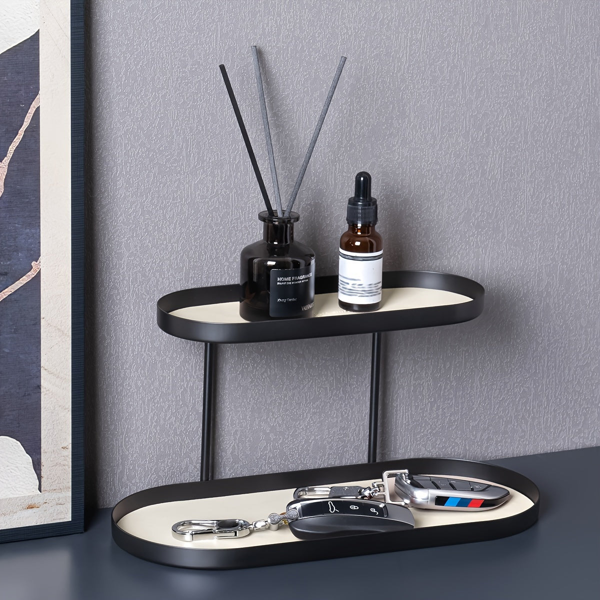 Minimalist Iron Art Shelf