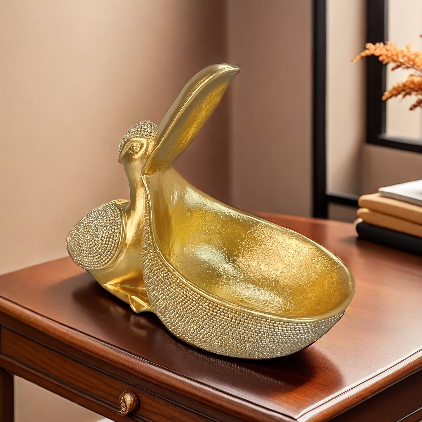 Art Decor Resin Pelican Sculpture