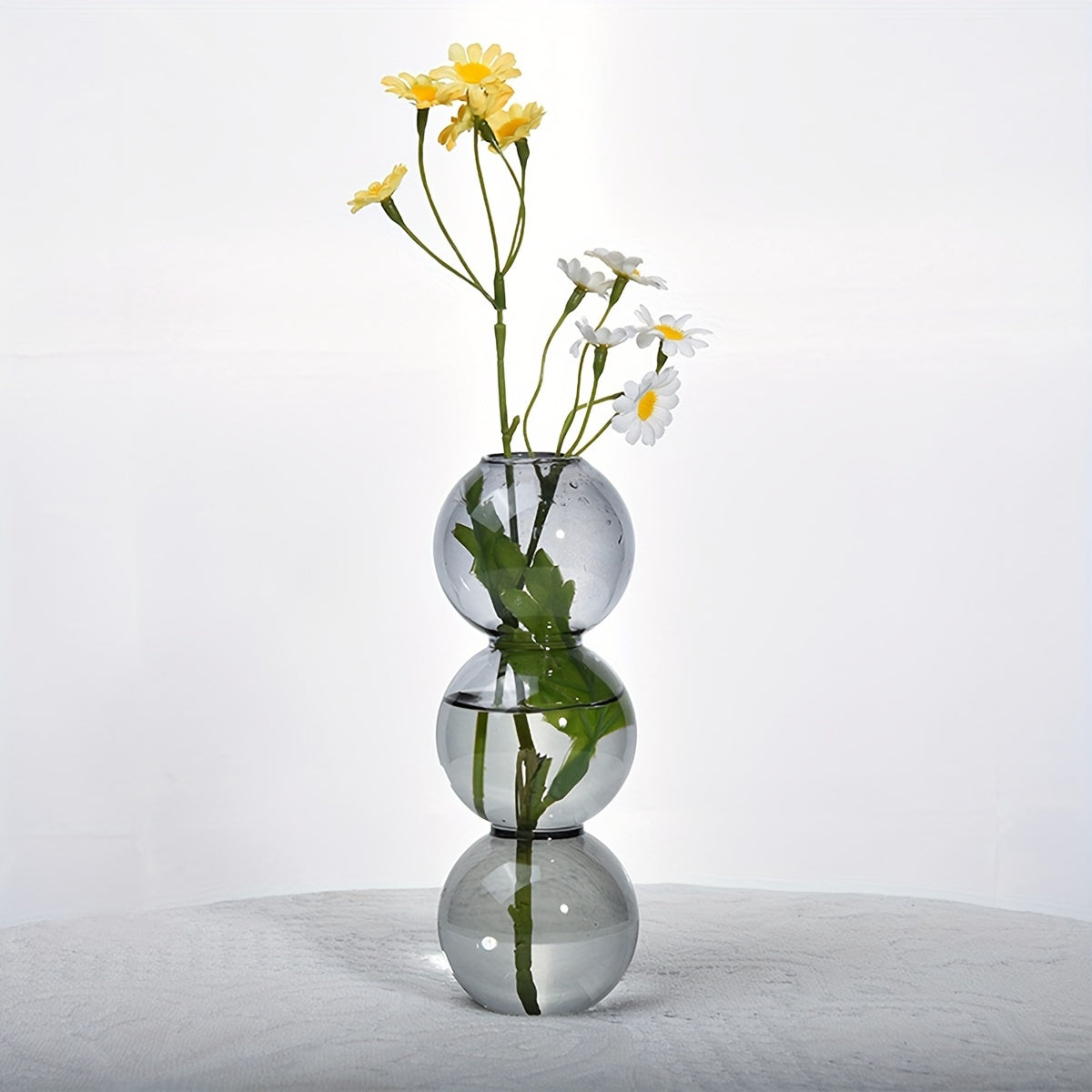 Chic Glass Bubble Vase