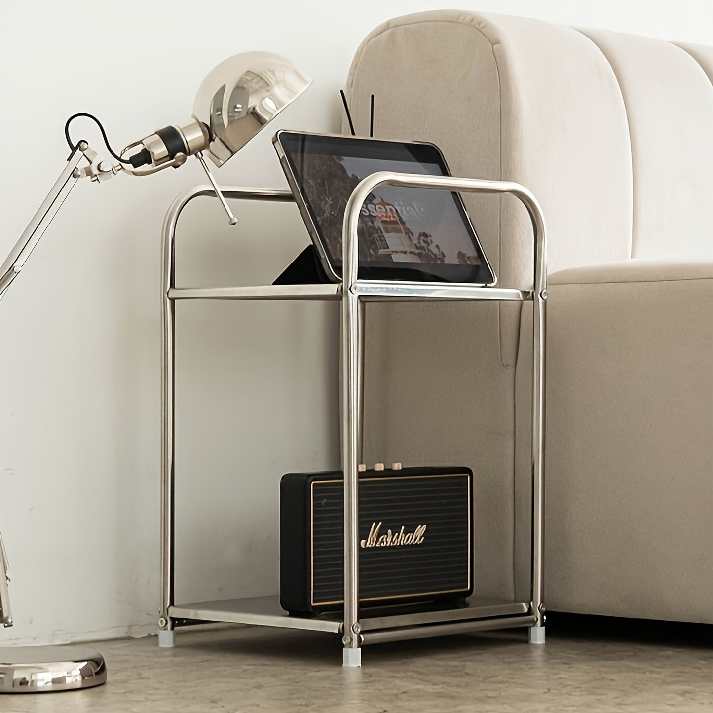 3-Tier Stainless Steel Multi-Purpose Storage Rack