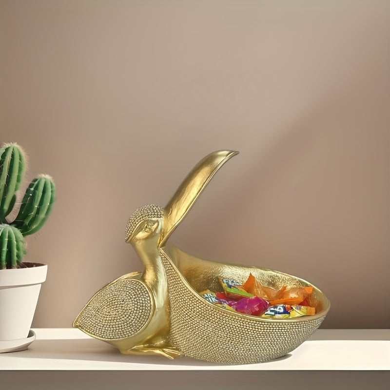 Art Decor Resin Pelican Sculpture