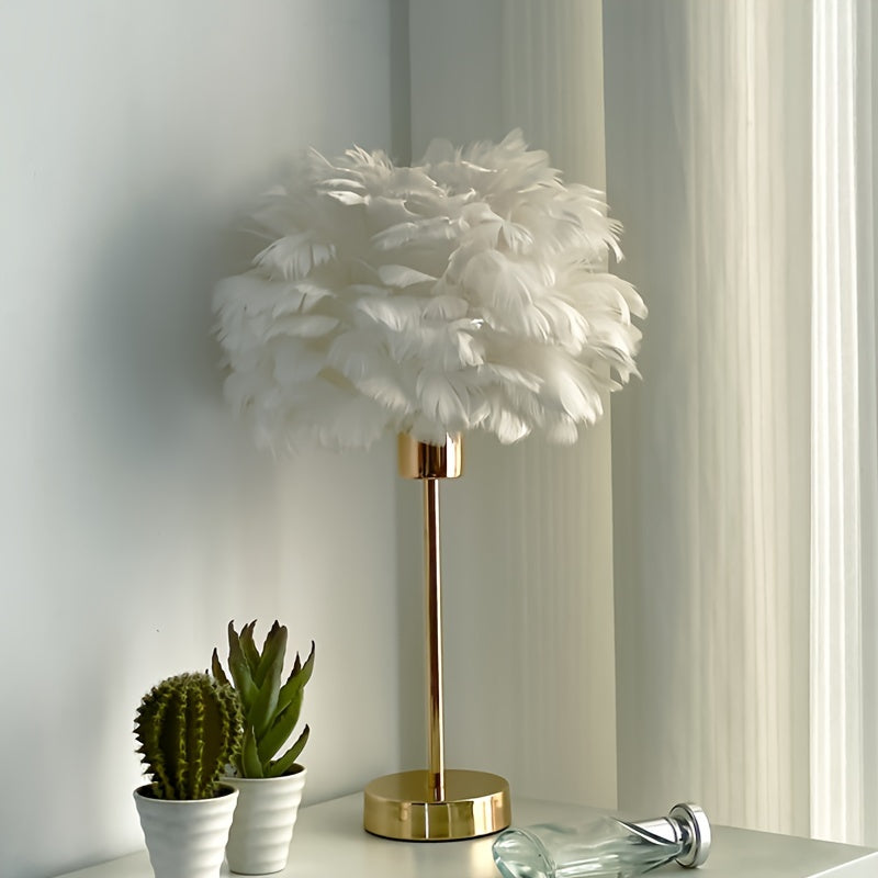 Modern Design Feather Lamp