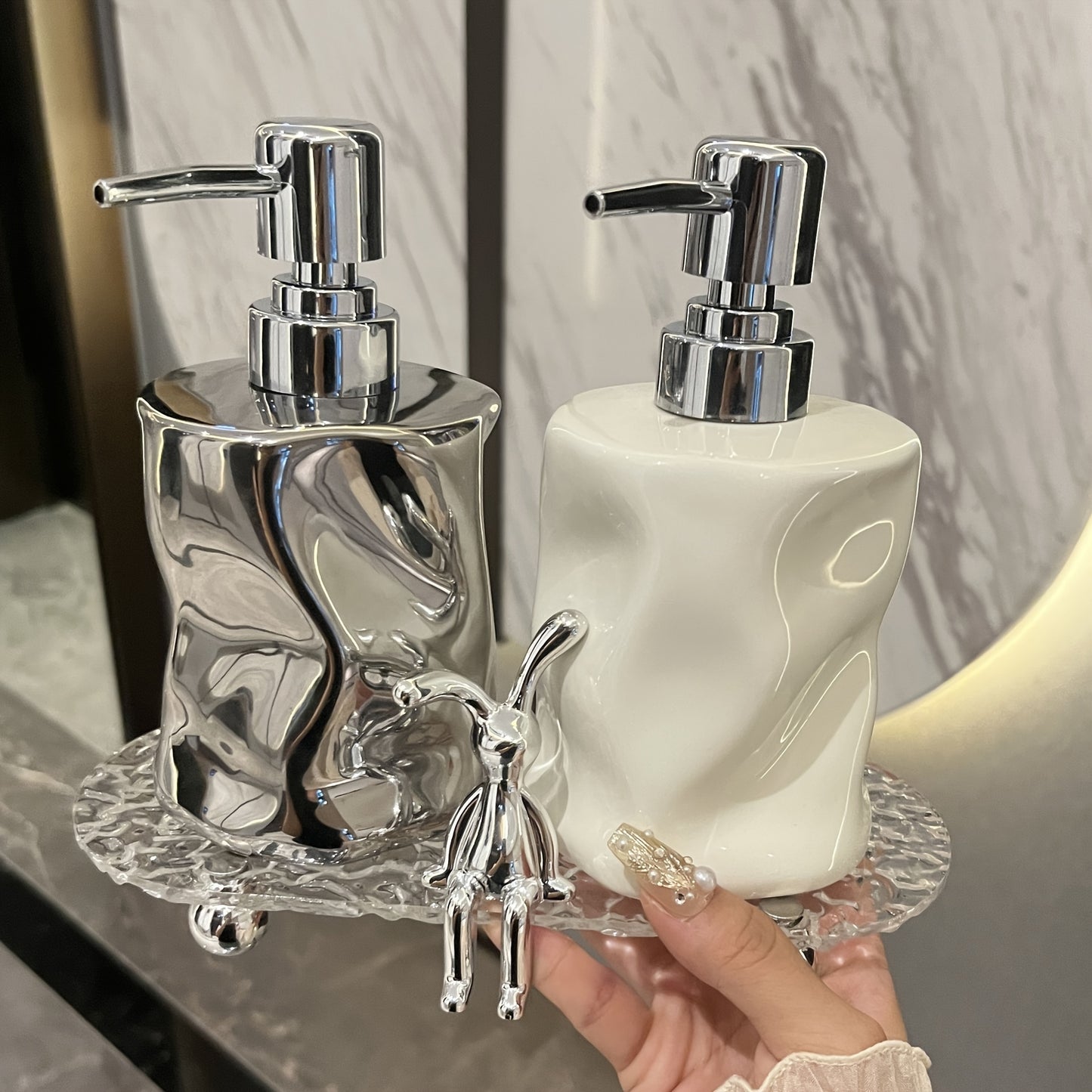 Modern Ceramic Soap Dispenser