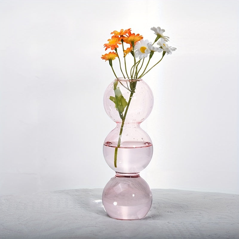 Chic Glass Bubble Vase