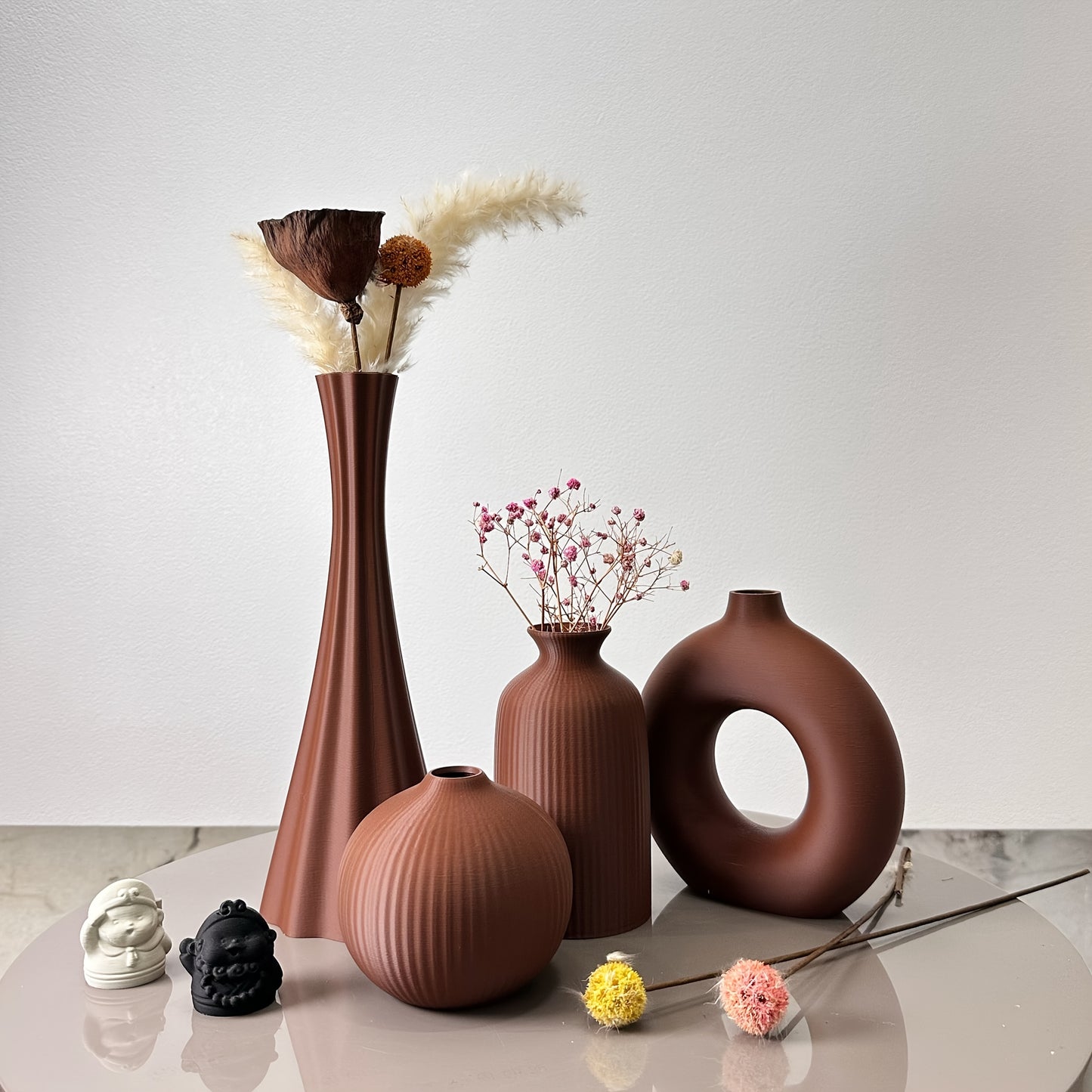 Modern Boho Style Vase Set