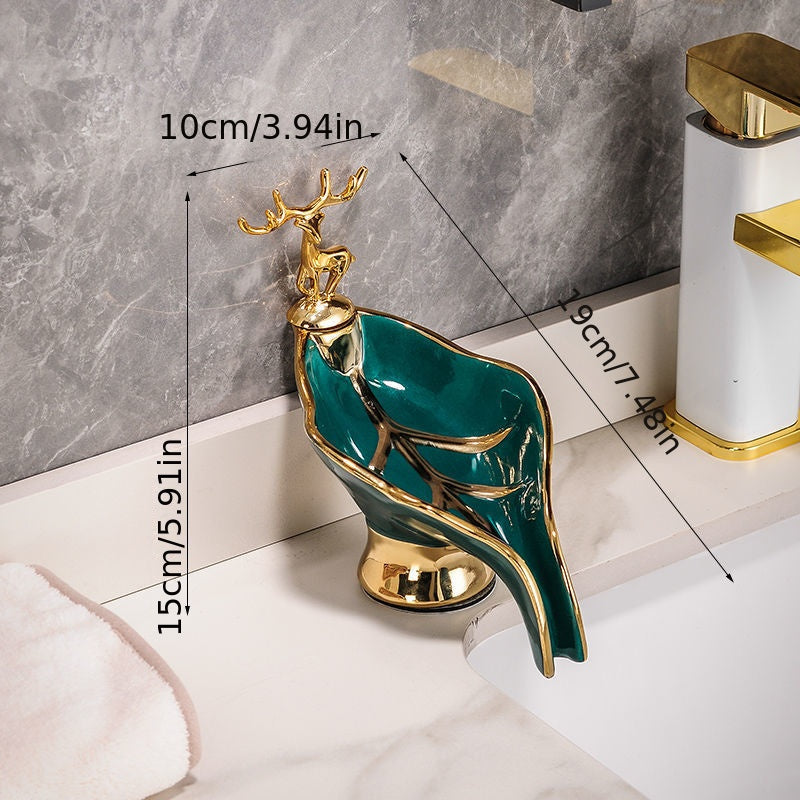 Leaf Shaped Soap Holder