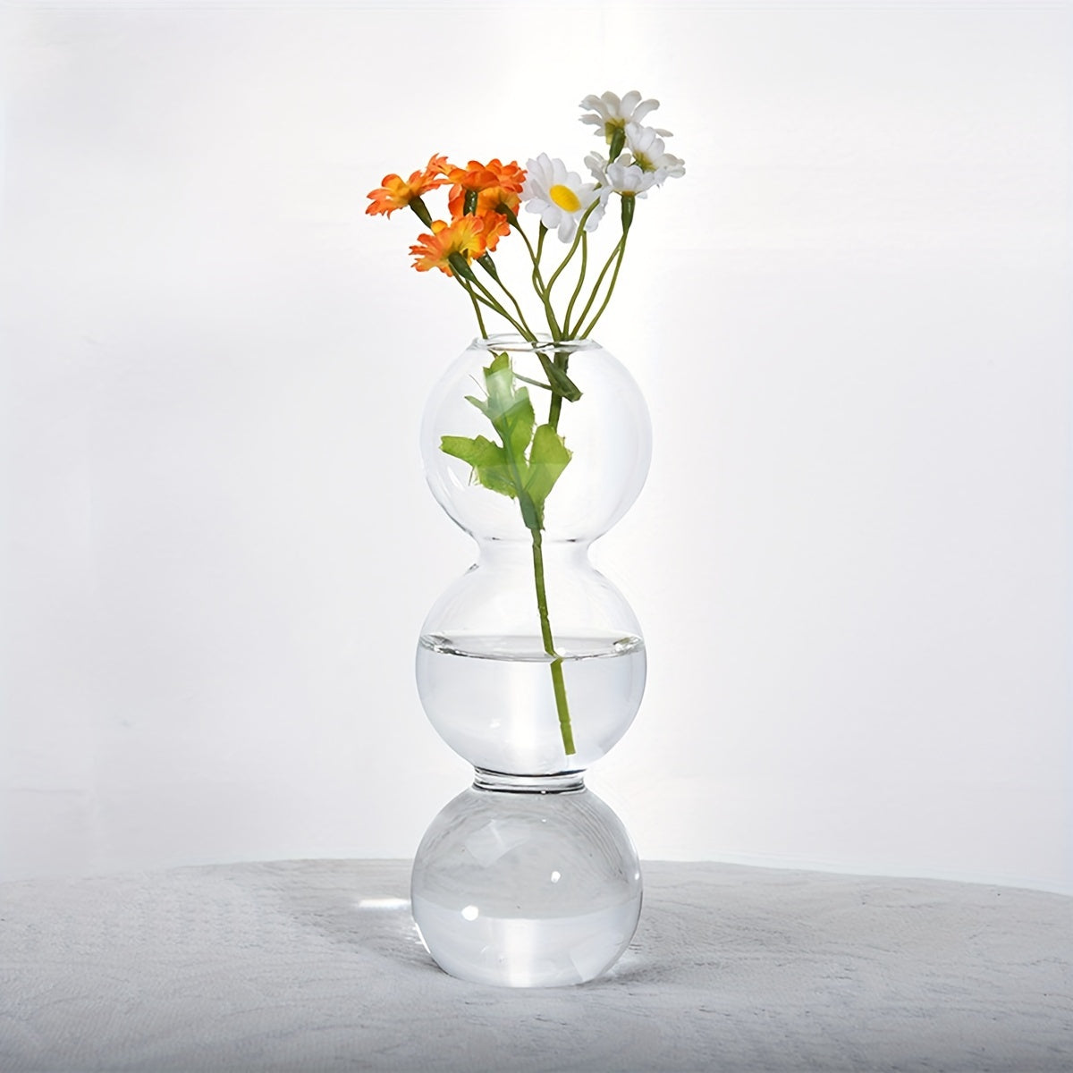 Chic Glass Bubble Vase