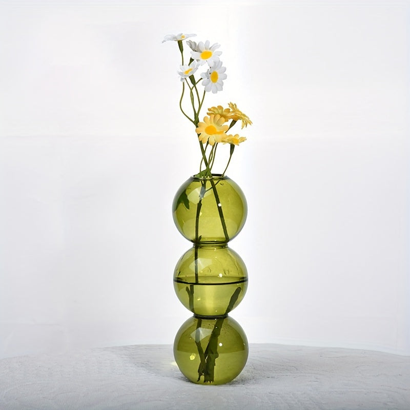 Chic Glass Bubble Vase
