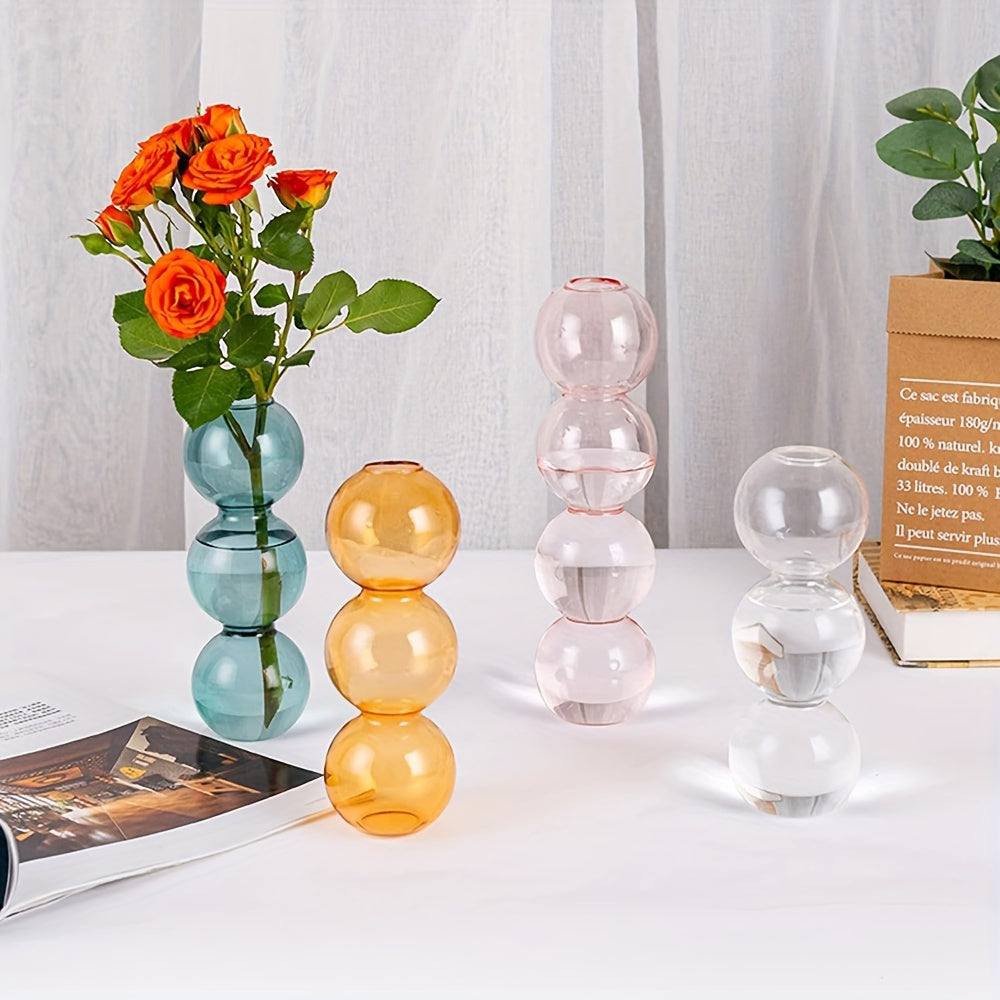Chic Glass Bubble Vase