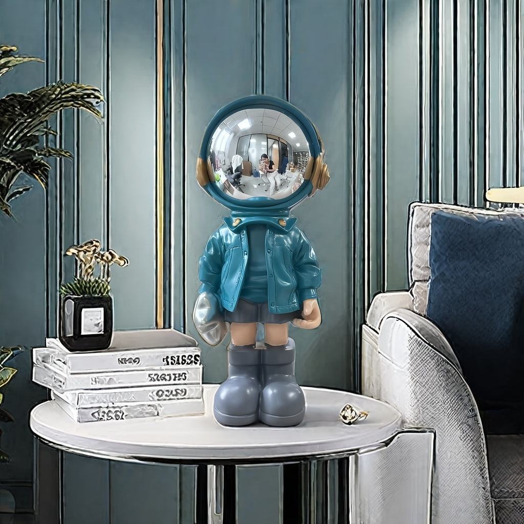 Modern Astronaut Sculpture