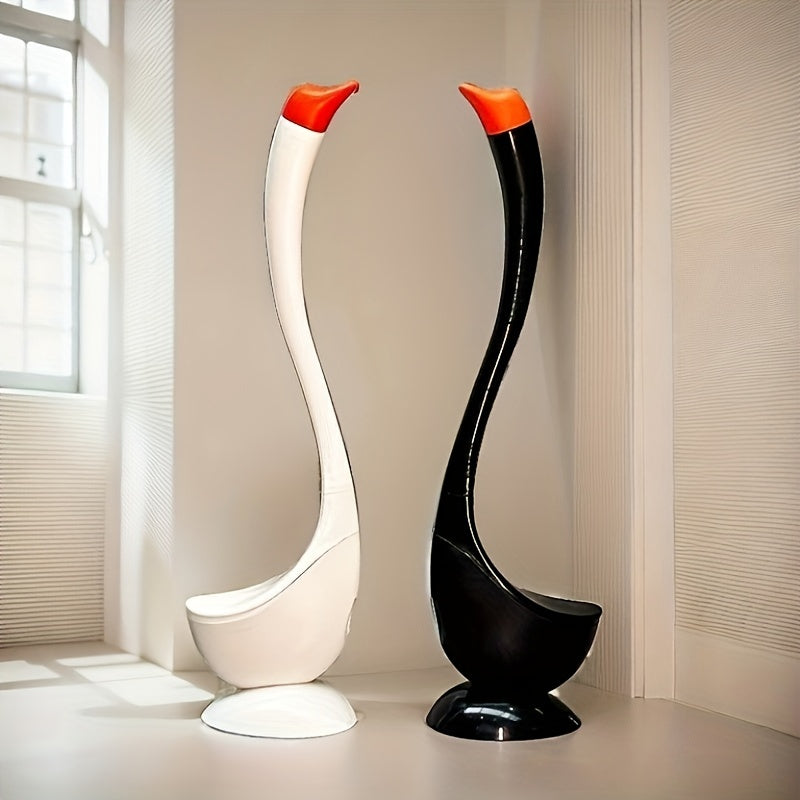 Modern Swan-Shaped Toilet Brush