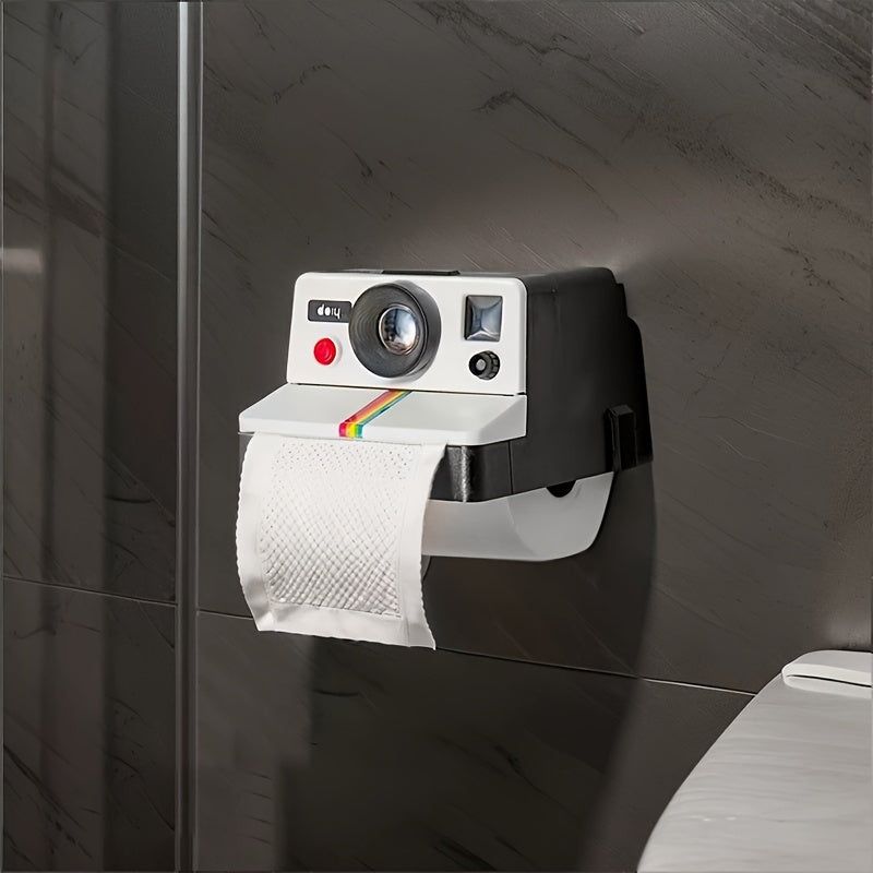 Retro Camera Design Novelty Toilet Paper Holder