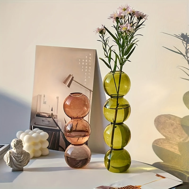 Chic Glass Bubble Vase