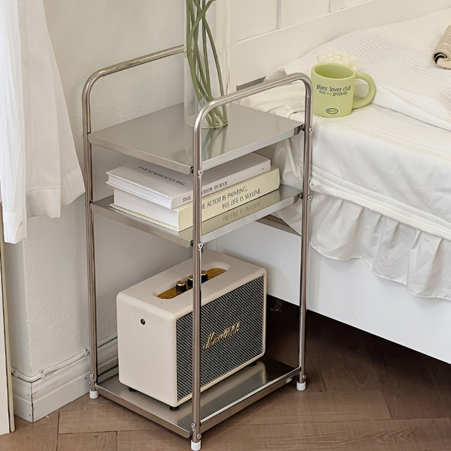 3-Tier Stainless Steel Multi-Purpose Storage Rack