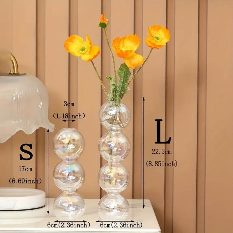 Chic Glass Bubble Vase