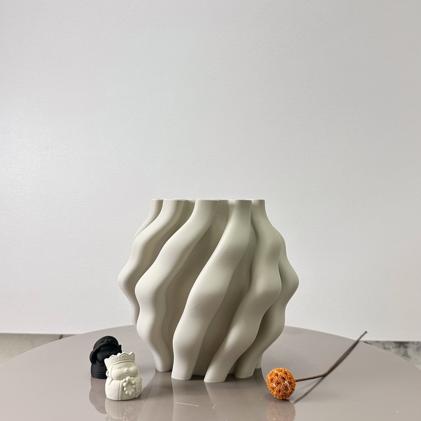Boho Chic Hydrangea Art Vase