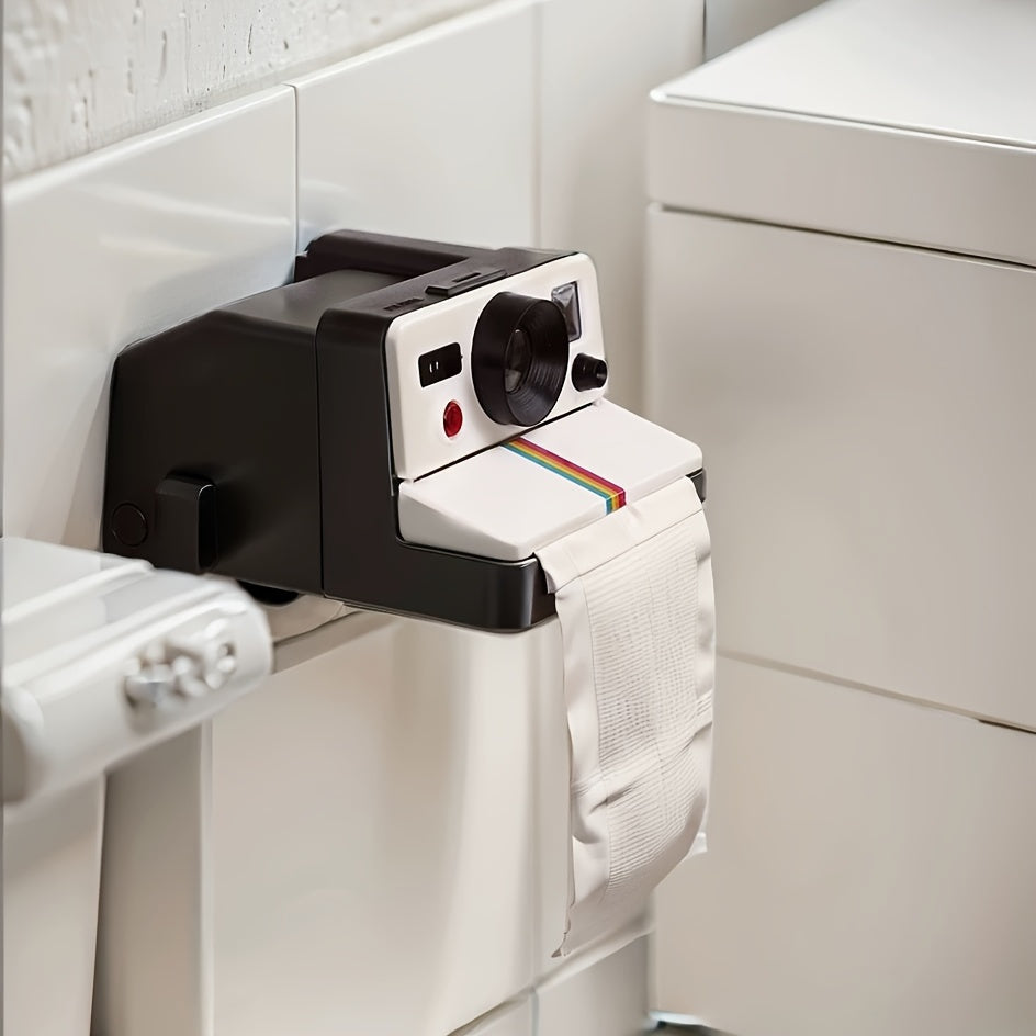 Retro Camera Design Novelty Toilet Paper Holder