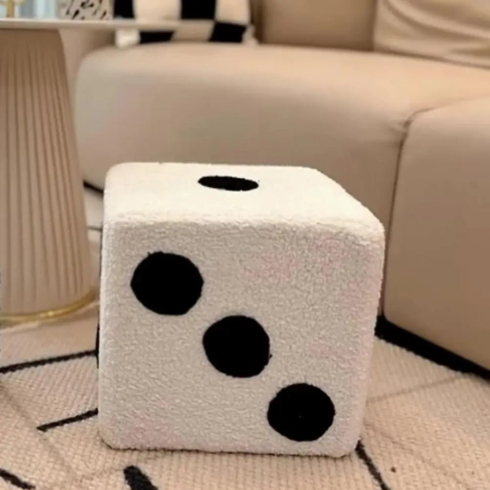 Minimalist Cubic Decor Stool