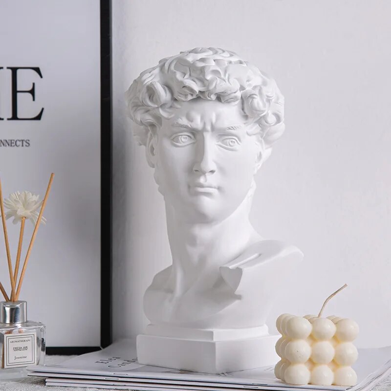 Modern Abstract Design of Statue of David