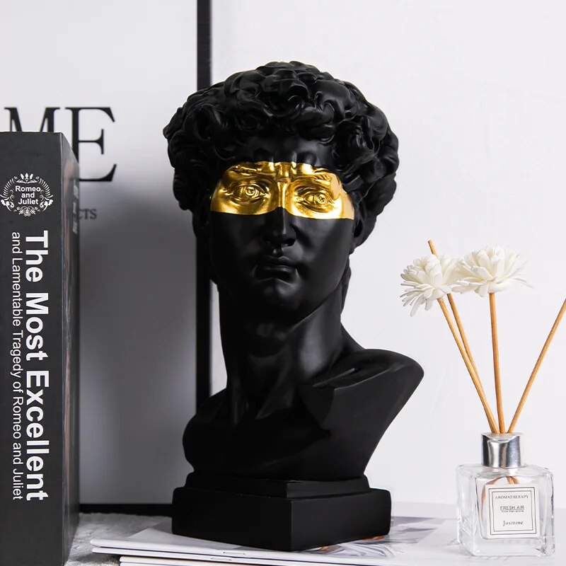 Modern Abstract Design of Statue of David