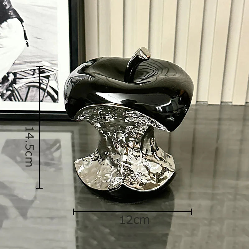 Modern Apple Fruits Statue
