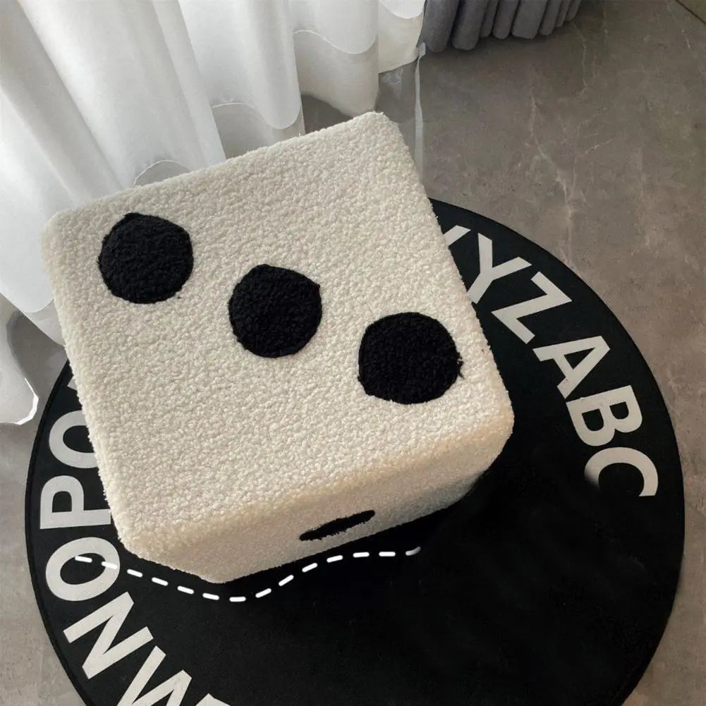 Minimalist Cubic Decor Stool