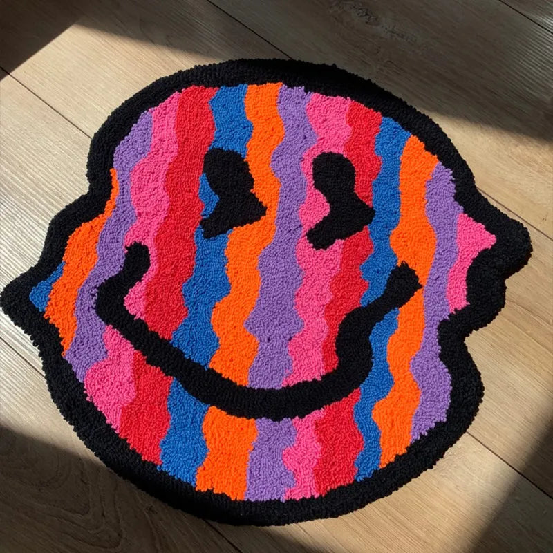 Acid Smiley Rug