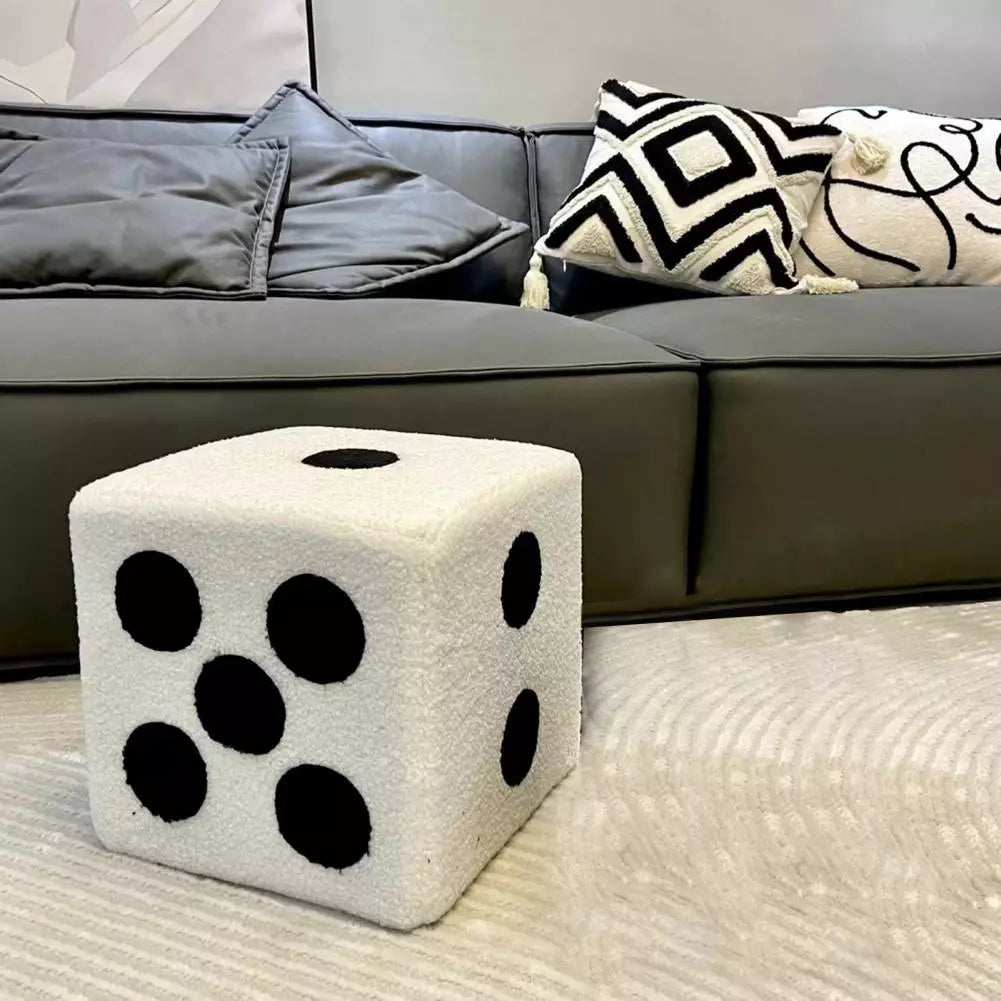 Minimalist Cubic Decor Stool