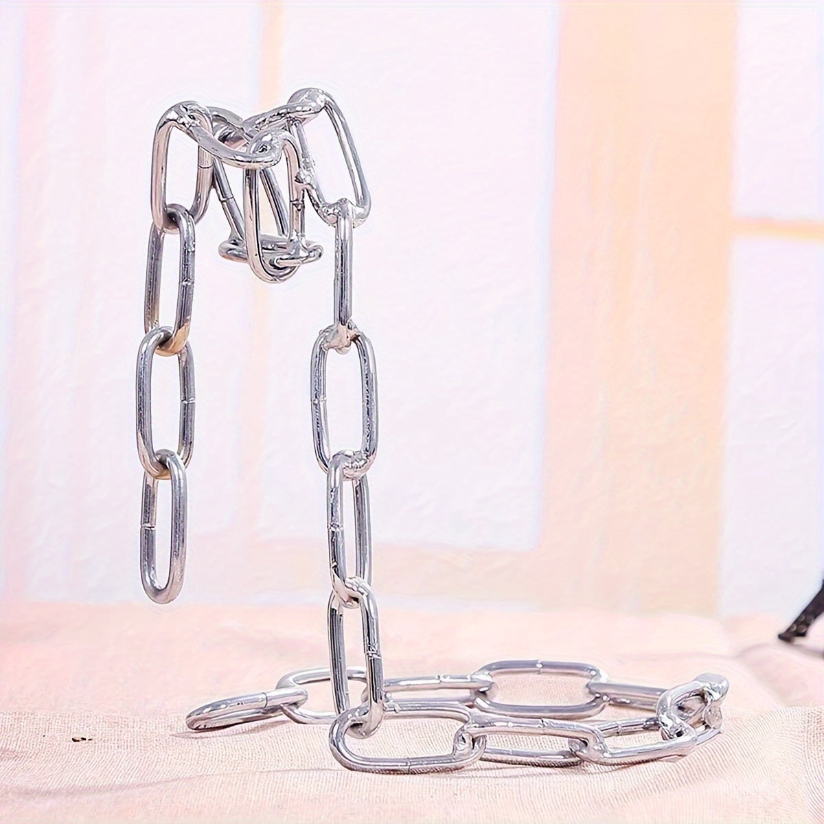 Iron Chain Wine Bottle Holder