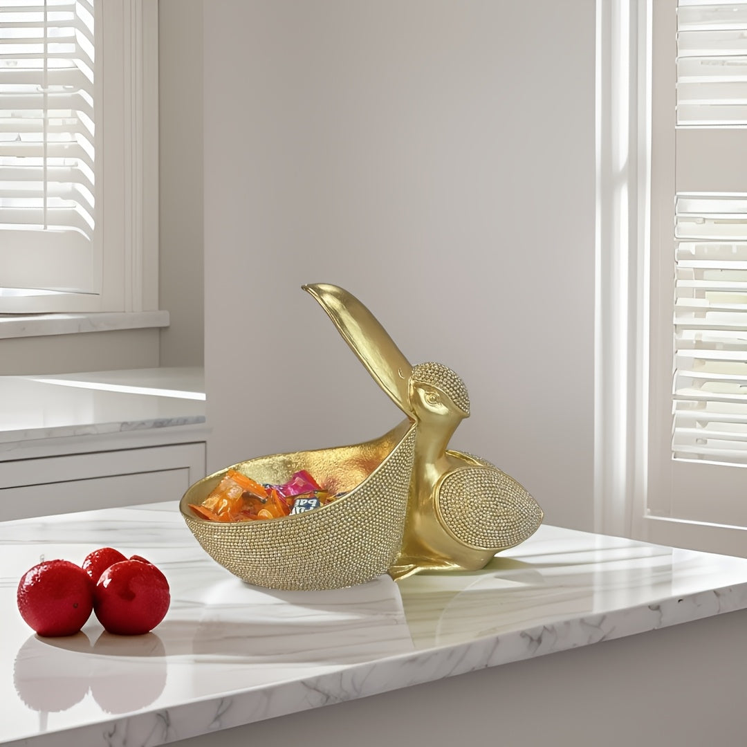 Art Decor Resin Pelican Sculpture