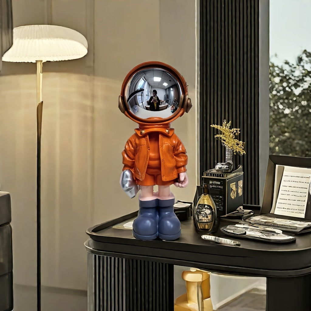 Modern Astronaut Sculpture